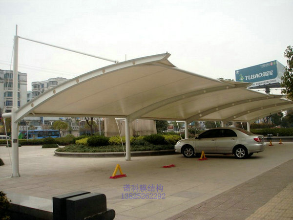 西雙版納車棚膜結(jié)構(gòu)